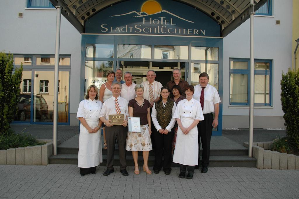 Akzent Hotel Stadt Schluechtern ***S Exterior foto